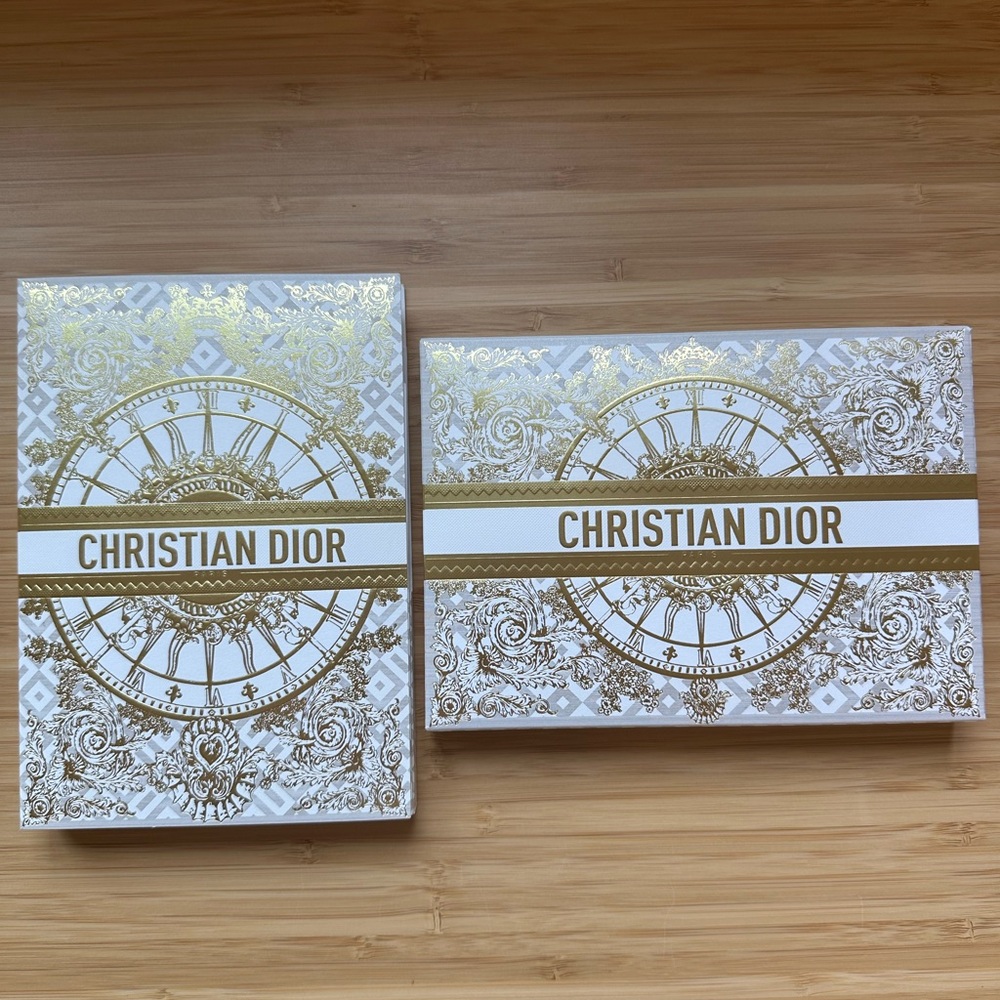 Christian Dior Gold & White Decorative Set